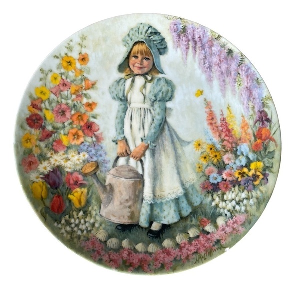 Mary, Mary Mother Goose Collector Plate Vintage - Picture 1 of 6